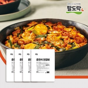 팔도락 춘천식 닭갈비 2kg*4팩 (냉동)